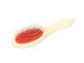 Ball Pin Slicker Brush with Wooden Grip 22 cm