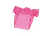 Hárací kalhotky s krajkou (doprodej skladových zásob) - růžová